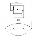 Светильник настенный Oasis Light 2146