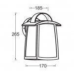 Светильник настенный Oasis Light 2736