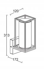 Светильник настенный Oasis Light 2888A