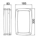Светильник настенно-потолочный Oasis Light 3382