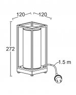 Светильник настольный или напольный Oasis Light 5888