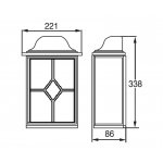 Светильник настенный Oasis Light 64725 Bl