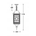 Светильник подвесной Oasis Light 64805L R cover