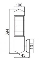 Светильник настенный Oasis Light 67505