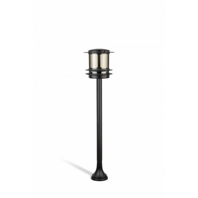 Светильник столб уличный 1 фонарь Oasis Light 68306 Bl smoke