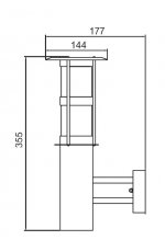 Светильник настенный Oasis Light 76326