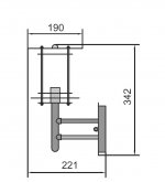 Светильник настенный Oasis Light 76420