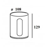 Светильник настенный 2 луча Oasis Light 78019 Bl