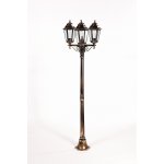 Светильник столб уличный 3 фонаря Oasis Light 79808MB Gb