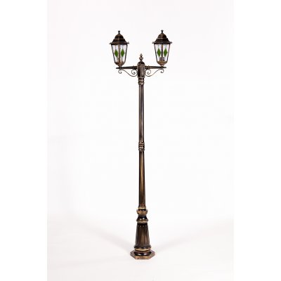 Светильник столб уличный 2 фонаря Oasis Light 79809lgA Gb Светильник столб уличный 2 фонаря Oasis Light 79809lgA Gb