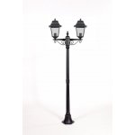 Светильник столб уличный 2 фонаря Oasis Light 79908LA Bl