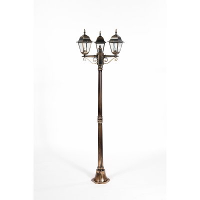 Светильник столб уличный 3 фонаря Oasis Light 79908SB Gb Светильник столб уличный 3 фонаря Oasis Light 79908SB Gb