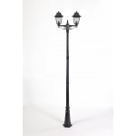 Светильник столб уличный 2 фонаря Oasis Light 79910LA 21 Bl