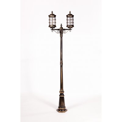 Светильник столб уличный 2 фонаря Oasis Light 81209A Gb Светильник столб уличный 2 фонаря Oasis Light 81209A Gb