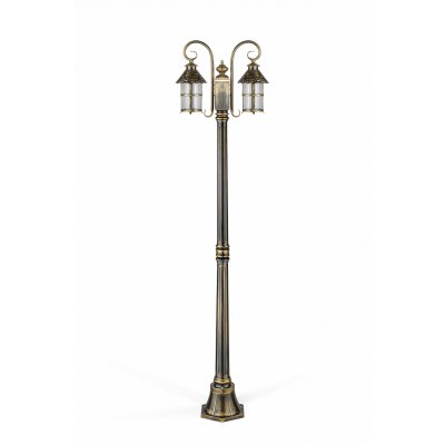 Светильник столб уличный 2 фонаря Oasis Light 81508A/18 Gb Светильник столб уличный 2 фонаря Oasis Light 81508A/18 Gb
