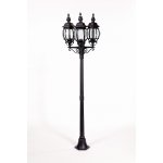 Светильник столб уличный 3 фонаря Oasis Light 83408LB Bl 
