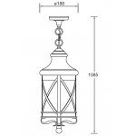 Светильник подвесной Oasis Light 84805 Gb