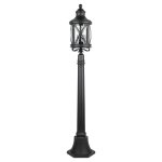 Светильник столб уличный 1 фонарь Oasis Light 84807 Bl
