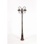Светильник столб уличный 2 фонаря Oasis Light 87209LA/18L Gb