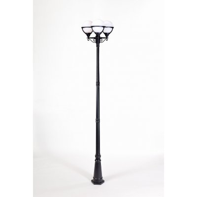 Светильник столб уличный 3 фонаря Oasis Light 88110B 21 Bl Светильник столб уличный 3 фонаря Oasis Light 88110B 21 Bl