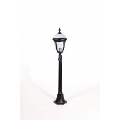 Светильник столб уличный 1 фонарь Oasis Light 89107L Bl мат/тр