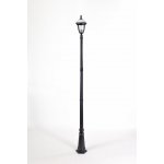Светильник столб уличный 1 фонарь Oasis Light 89110L 21 Bl мат/тр