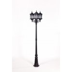 Светильник столб уличный 3 фонаря Oasis Light 89909LB Bl
