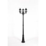 Светильник столб уличный 3 фонаря Oasis Light 89909SB Bl