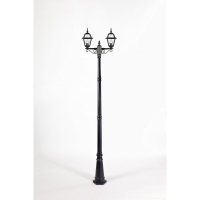Светильник столб уличный 2 фонаря Oasis Light 91110A 18 Bl Светильник столб уличный 2 фонаря Oasis Light 91110A 18 Bl