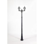 Светильник столб уличный 2 фонаря Oasis Light 91110fSA 18 Bl