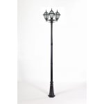Светильник столб уличный 3 фонаря Oasis Light 91110fSB 21 Bl