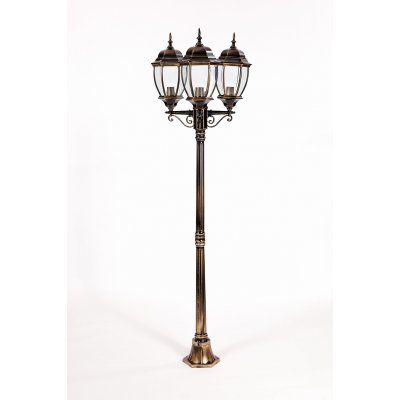 Светильник столб уличный 3 фонаря Oasis Light 91208LB Gb Светильник столб уличный 3 фонаря Oasis Light 91208LB Gb