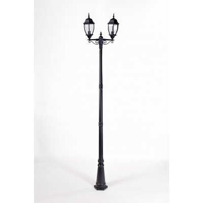 Светильник столб уличный 2 фонаря Oasis Light 91210LA 21 Bl Светильник столб уличный 2 фонаря Oasis Light 91210LA 21 Bl