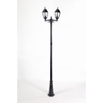 Светильник столб уличный 2 фонаря Oasis Light 91210LA 21 Bl