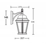Светильник настенный Oasis Light 91402L Gb