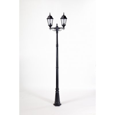 Светильник столб уличный 2 фонаря Oasis Light 91410A 18 Bl Светильник столб уличный 2 фонаря Oasis Light 91410A 18 Bl