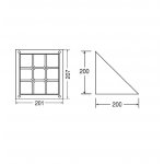 Светильник настенный Oasis Light 91441 Bl