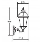Светильник настенный  Oasis Light 95201L/15 Bl