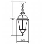 Светильник подвесной Oasis Light 95205L Bl