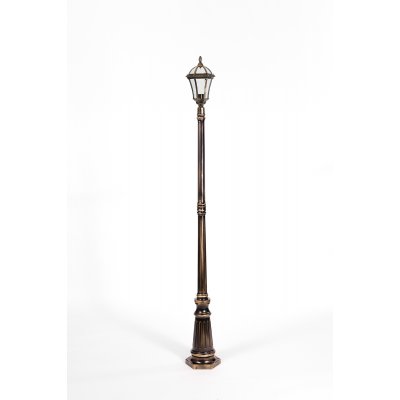 Светильник столб уличный 1 фонарь Oasis Light 95209S Gb