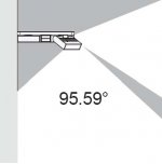 Светильник настенный на солнечной батарее с 2 поворотными модулями и датчиком движения Oasis Light P9012