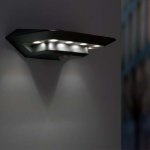 Светильник настенный на солнечной батарее с датчиком движения Oasis Light P9014