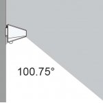 Светильник настенный на солнечной батарее с датчиком движения Oasis Light P9015