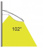 Светильник настенный на солнечной батарее Oasis Light P9034
