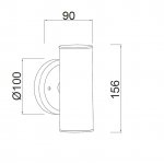 Светильник настенный Oasis Light ST5108-3K