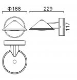 Светильник настенный Oasis Light W1876