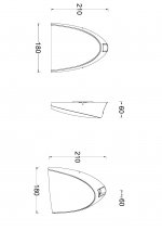 Светильник настенный Oasis Light W1888-3K
