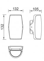Светильник настенно-потолочный Oasis Light W1899
