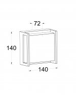 Светильник настенный Oasis Light W1954-3K