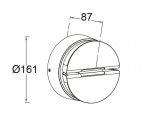 Светильник настенный,стороны независимо откидываются Oasis Light W1990